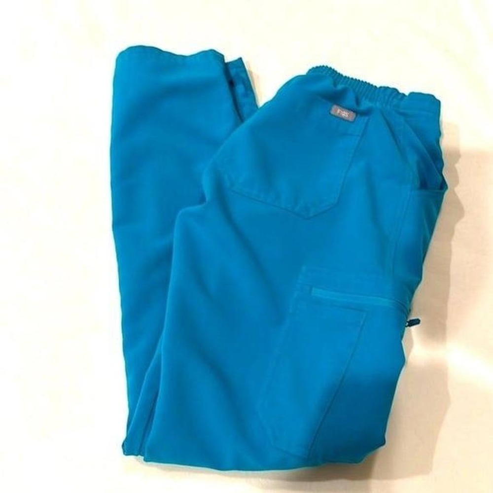 Figs Teal Scrub‎ Pants - Picture 4 of 10
